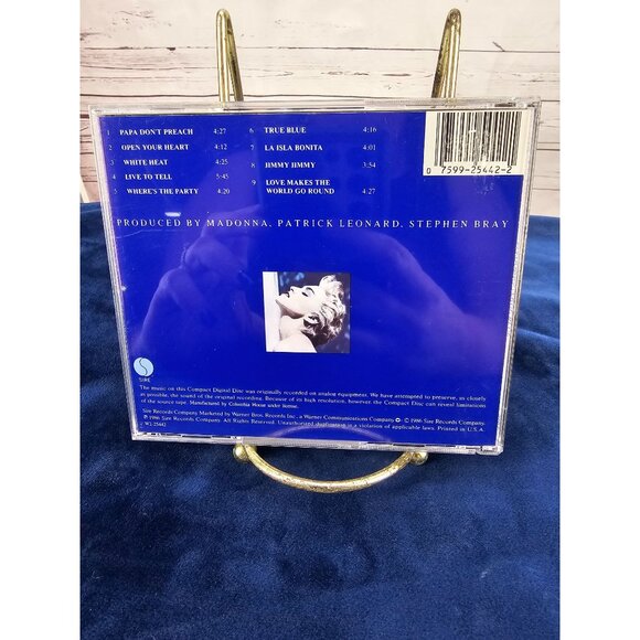 MADONNA True Blue‎ CD With Hits Papa Don't Preach Open Your Heart - Picture 2 of 5
